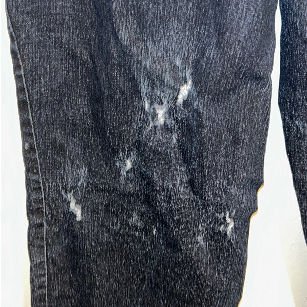 JMS Size 22W Short Classic Stretch Denim CottonPolyester SpandexDistressedJeans